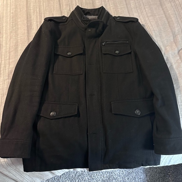 Men’s Guess Pea Coat - Picture 1 of 1